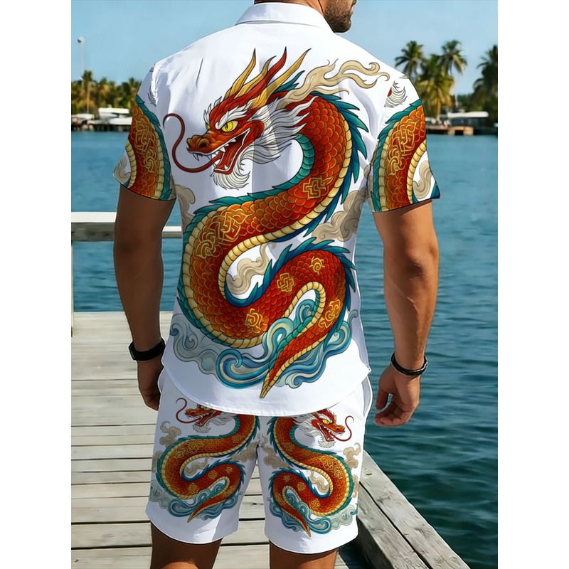 Summer Men's 2 Piece Dragon Pa - Outdoor Sportswear recension och pris