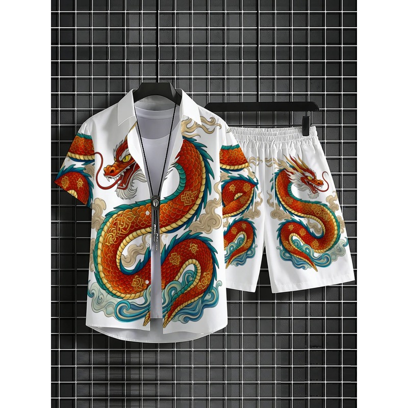 Summer Men's 2 Piece Dragon Pa - Outdoor Sportswear recension och pris