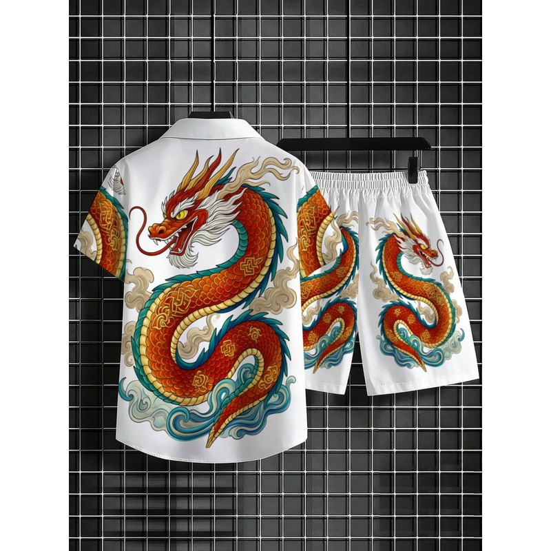 Summer Men's 2 Piece Dragon Pa - Outdoor Sportswear recension och pris