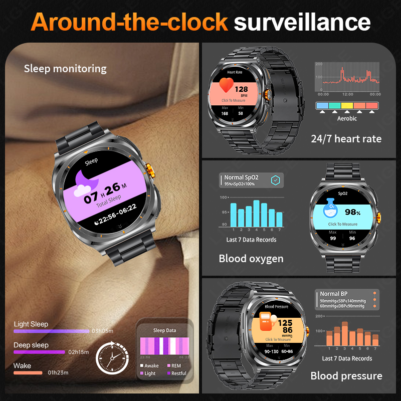 LIGE 2025 Watch Wireless Earph - Definition Of Outdoor Sport recension och pris