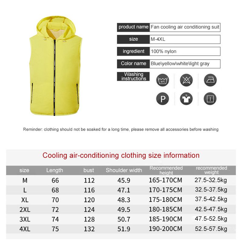 Summer Sport Fan Air Condition - Outdoor Sport Brand Jacket recension och pris