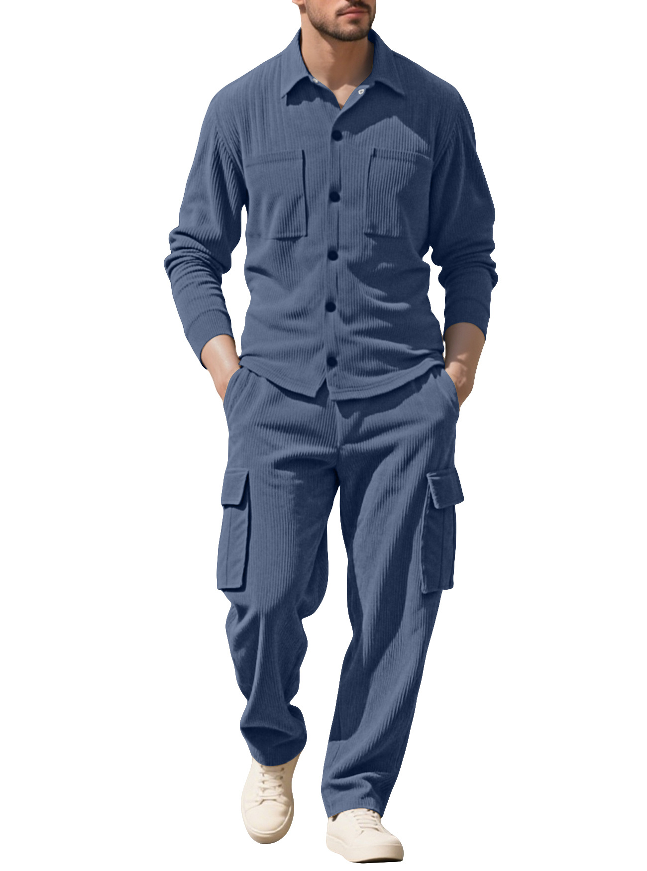 Men's Tracksuit Corduroy Workw - Outdoor Sportswear recension och pris