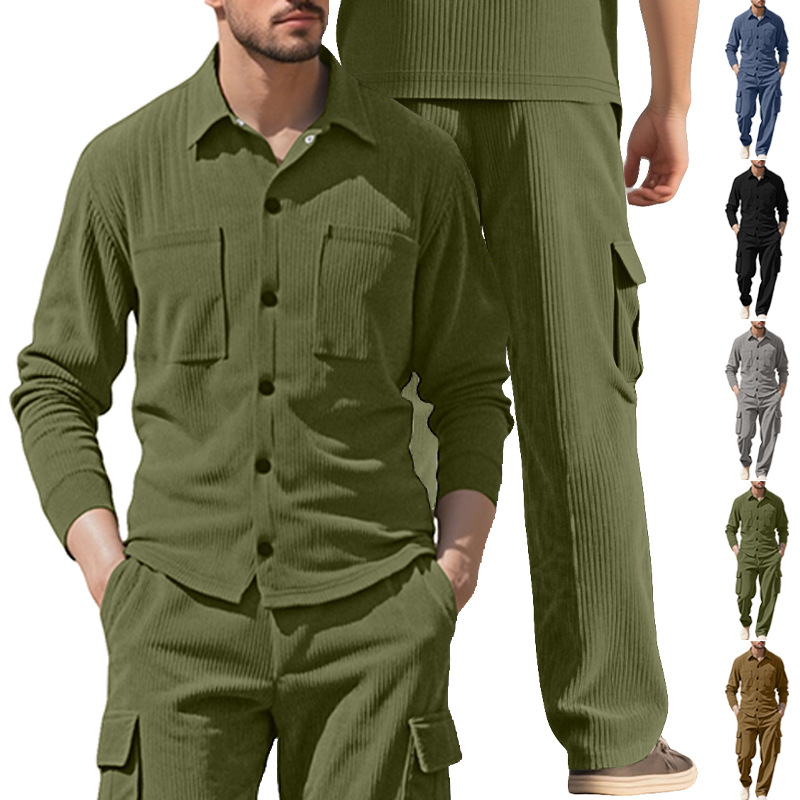 Men's Tracksuit Corduroy Workw - Outdoor Sportswear recension och pris