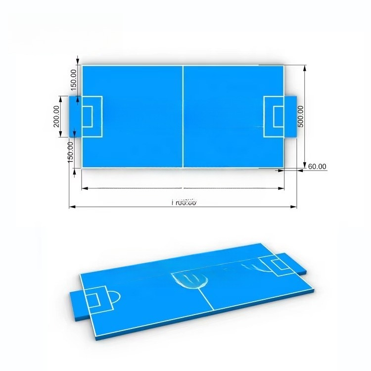 Portable Indoor and Outdoor In - Outdoor Sport Court Flooring recension och pris