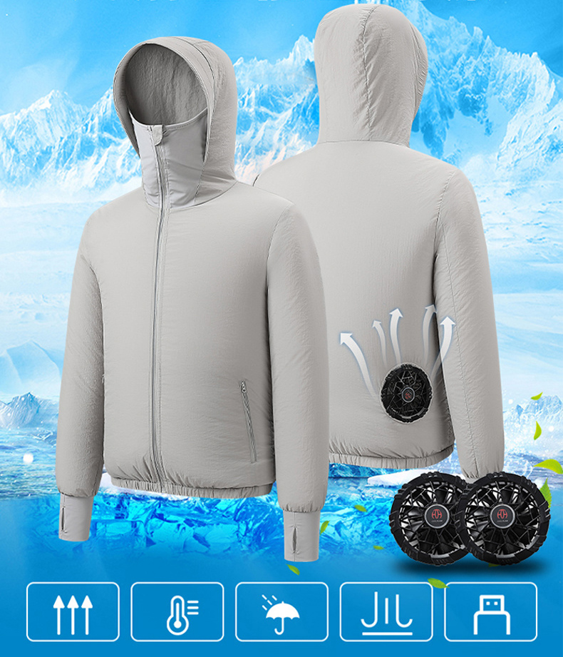 Summer Sport Fan Air Condition - Outdoor Sport Brand Jacket recension och pris