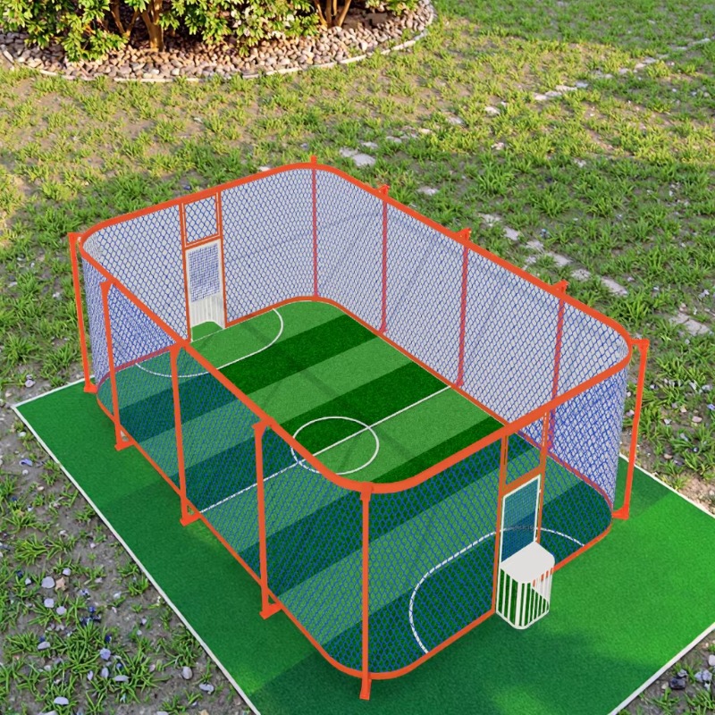 Indoor Outdoor Soccer Cage Fut - Outdoor Sport Court Flooring recension och pris