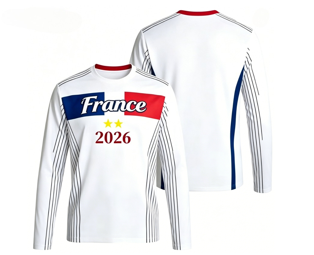 New French round neck long sle - Outdoor Sportswear recension och pris