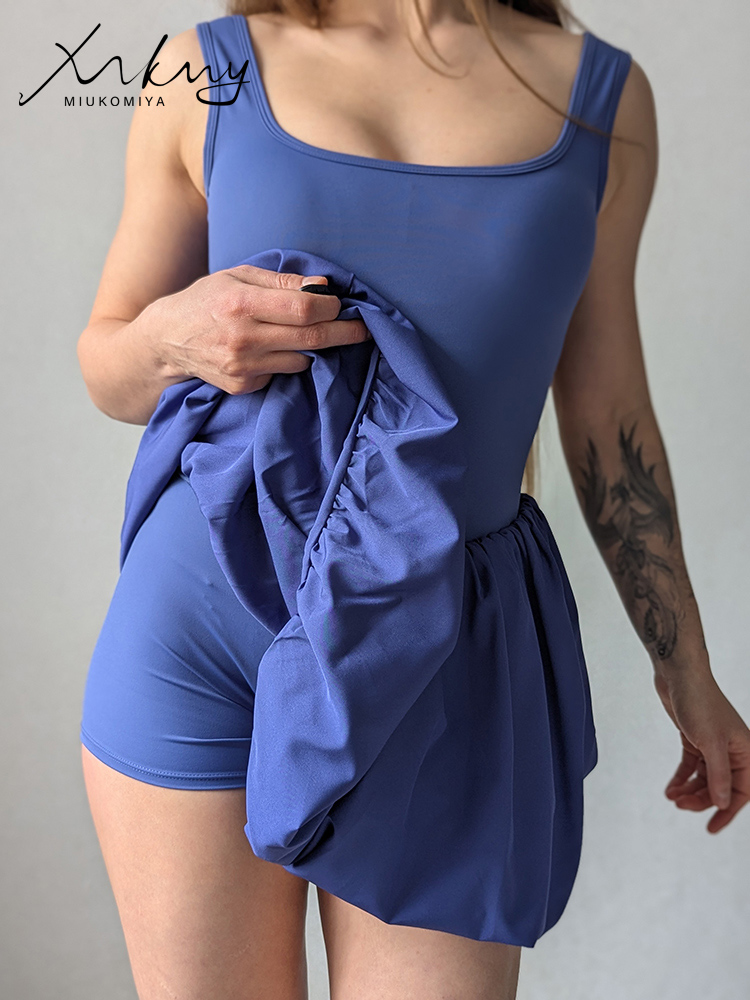 Purple Sport Dress With Shorts - Outdoor Sport Dress recension och pris