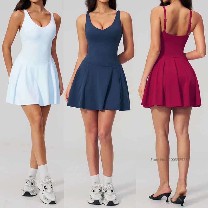 Women Quick-dry Sleeveless Spo - Outdoor Sport Dress recension och pris