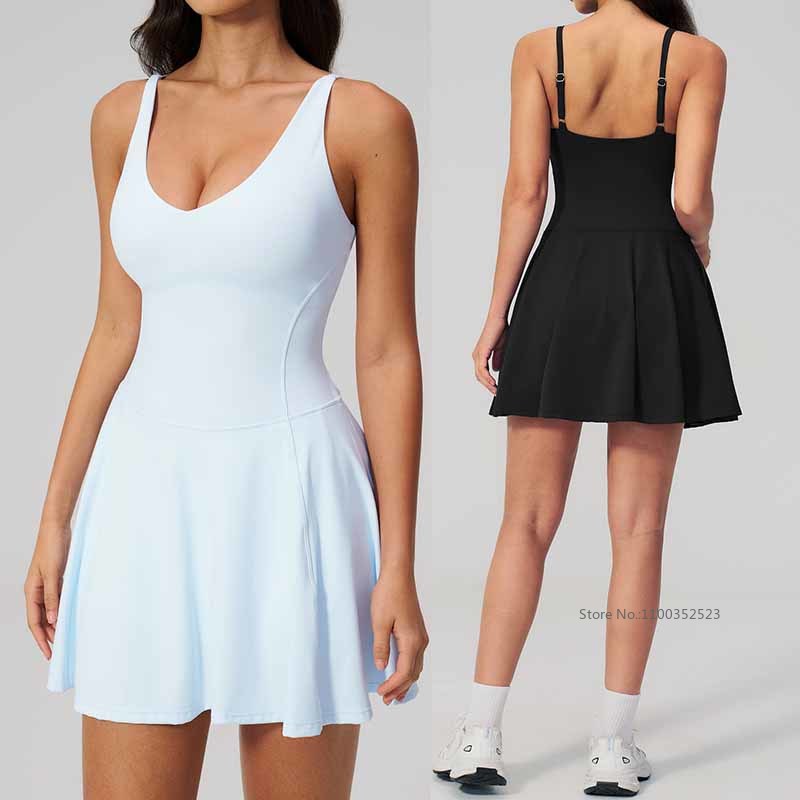 Women Quick-dry Sleeveless Spo - Outdoor Sport Dress recension och pris