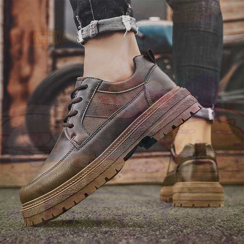 Dark Natural Leather Fashion T - Outdoor Sport Use Class recension och pris