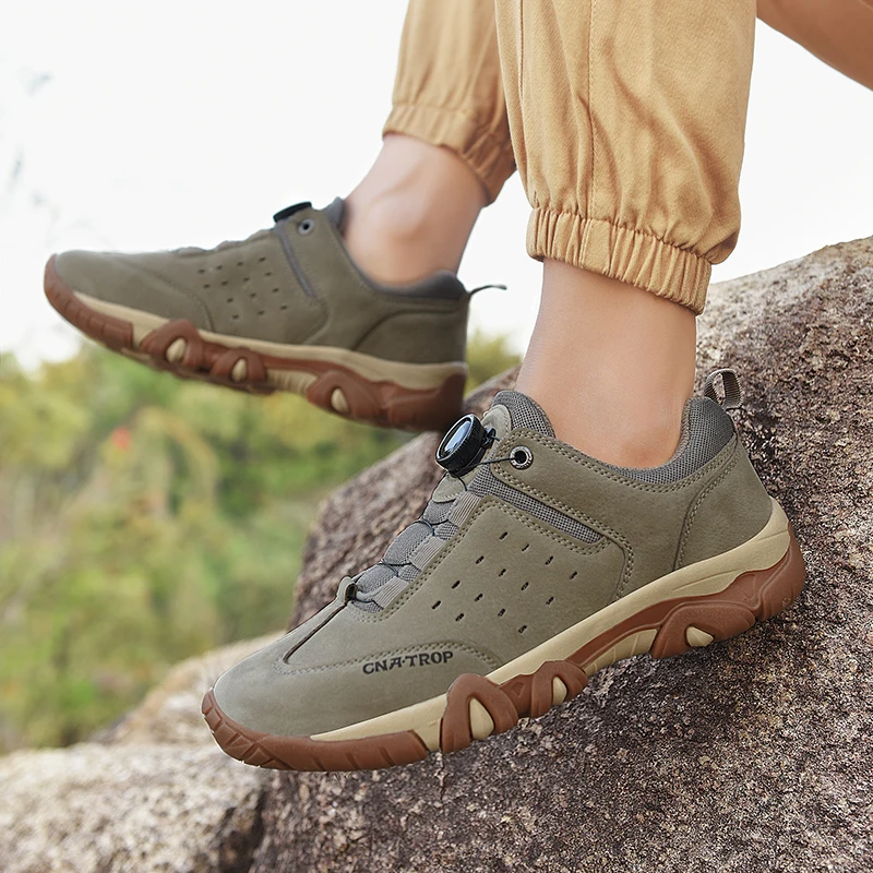 Rotating Lace Buckle Hiking Sh - Outdoor Sport With Sticks recension och pris
