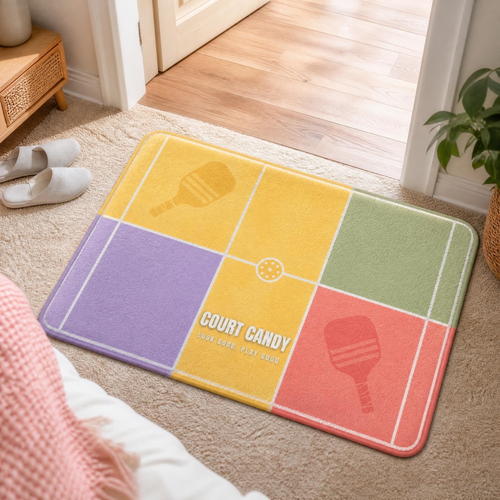 Pastel Pickleball Court Flanne - Outdoor Sport Court Flooring recension och pris