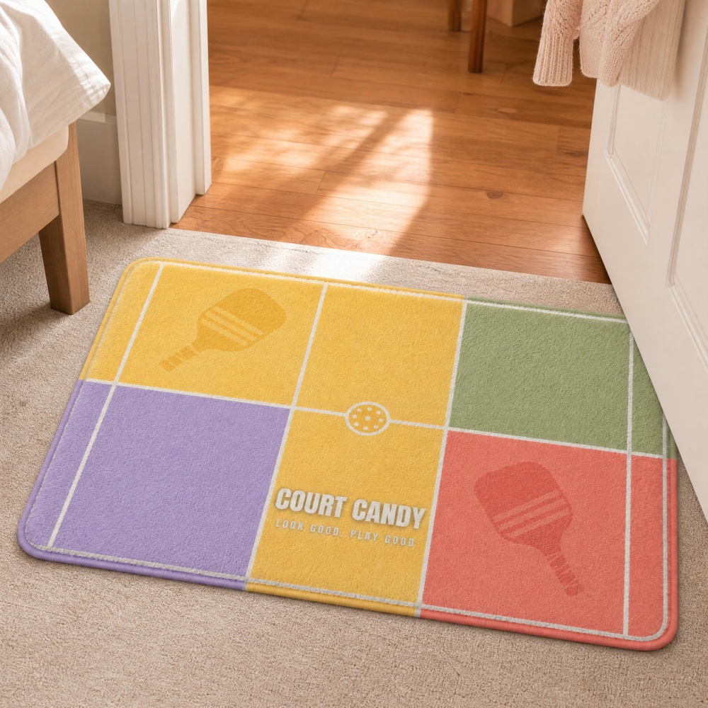 Pastel Pickleball Court Flanne - Outdoor Sport Court Flooring recension och pris