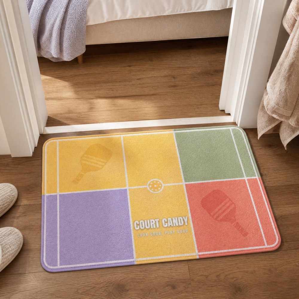 Pastel Pickleball Court Flanne - Outdoor Sport Court Flooring recension och pris