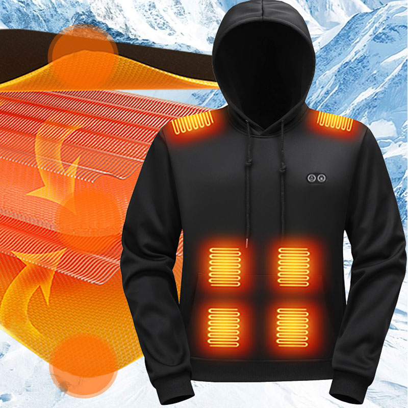 17 Zone Heating Hoodie Sweatsh - Outdoor Sport Hoodie recension och pris